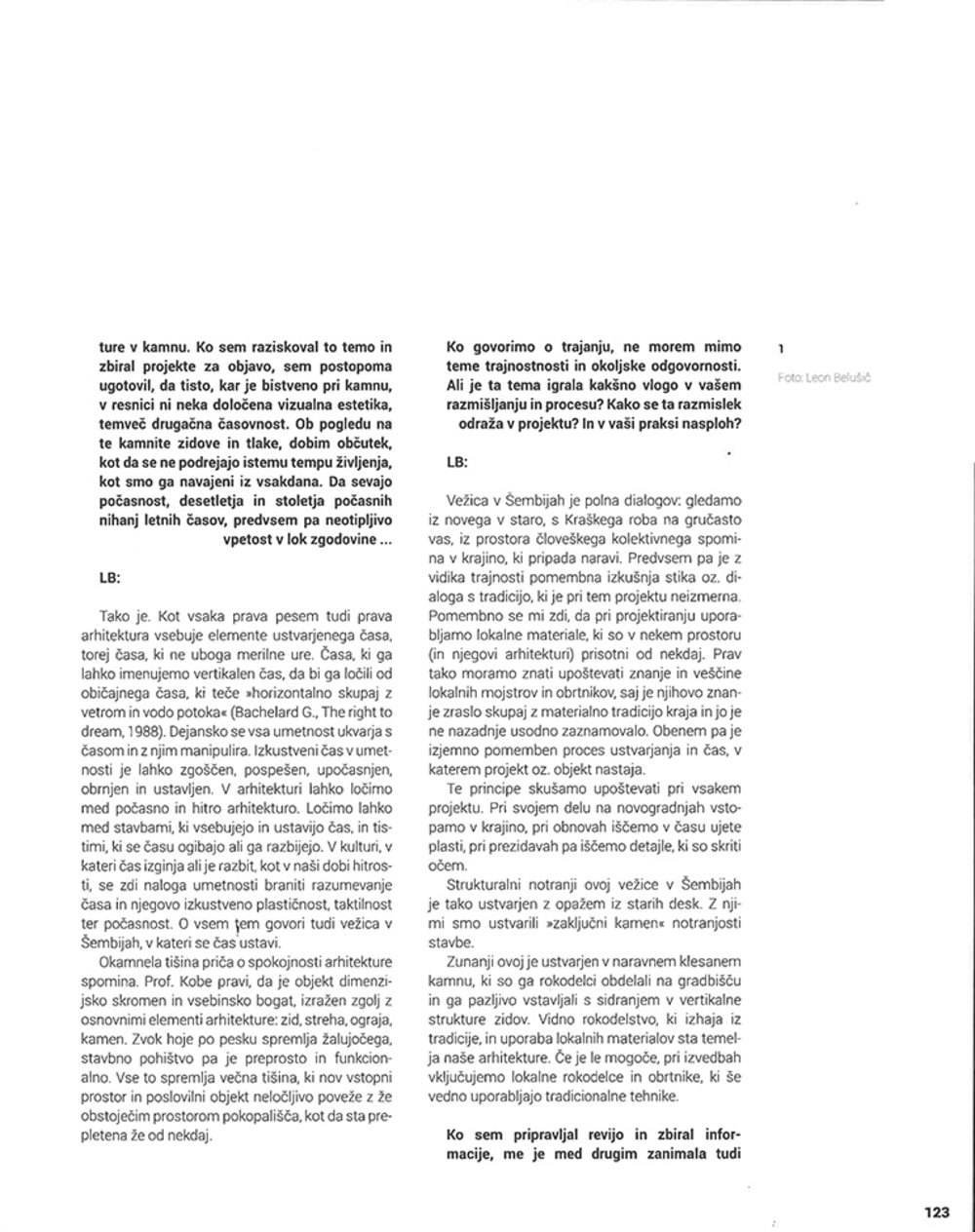 Pokopališče Šembije — revija